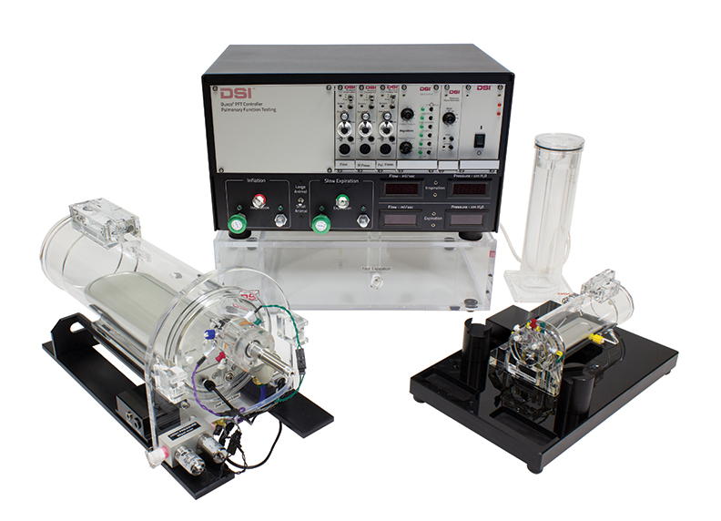 Pulmonary Function Test Controller, Calibrator, and Chambers, pulmonary test, pulmonary testing, PFT