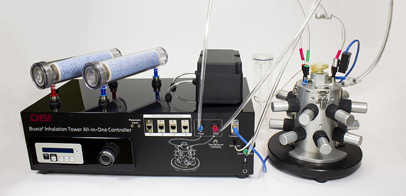 InhalationTowerSolutionwithTubinginhalationtowersysteminhalationtower